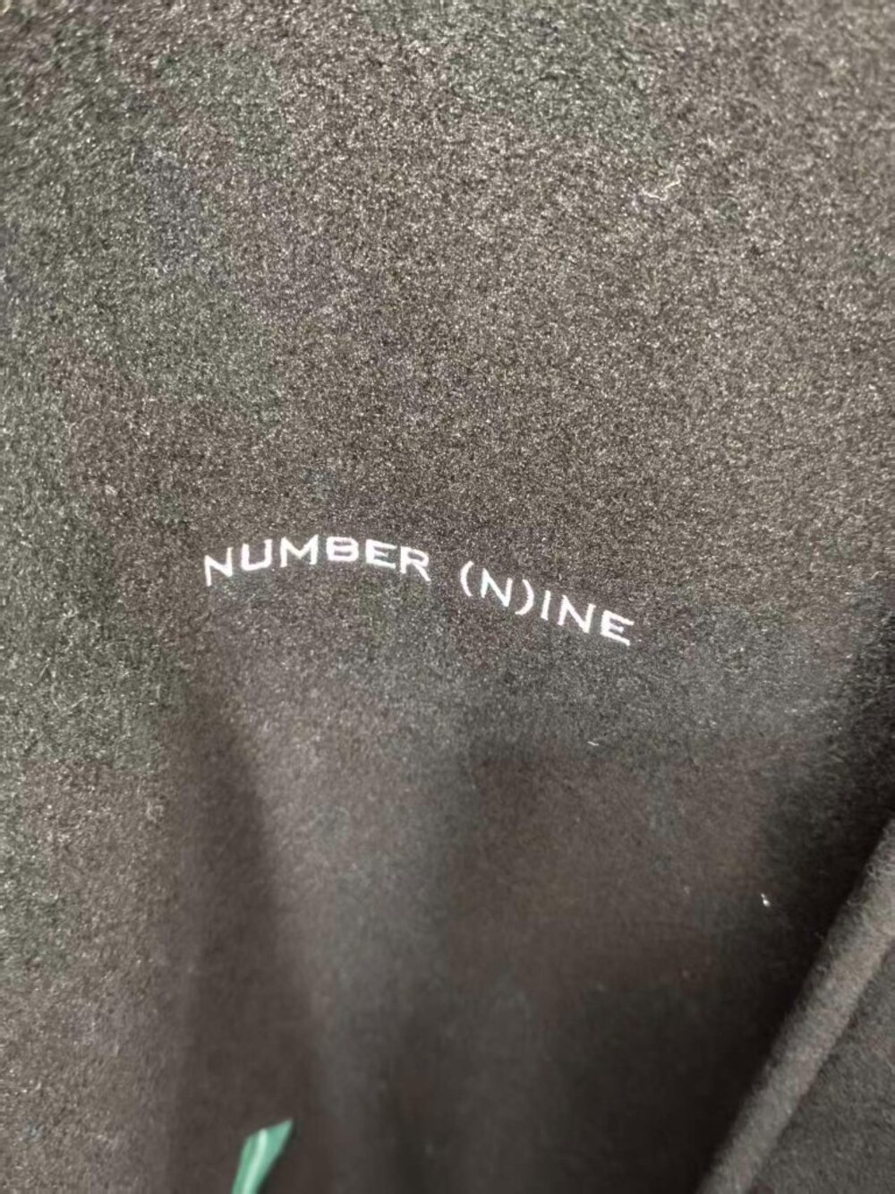 Supreme x Number (N)ine Mickey Varsity Jacket, Black & Green - Picture 4 of 8